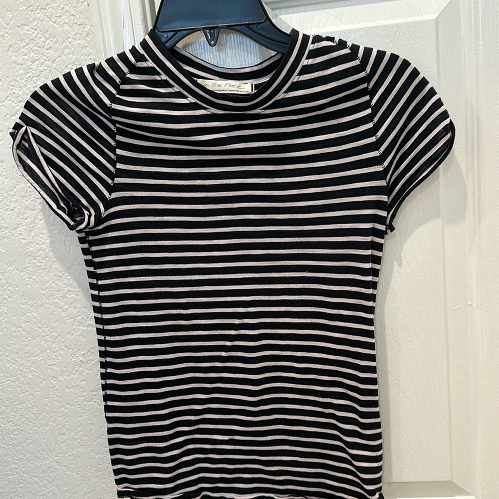 Free People We the Free fitted short sleeve tee